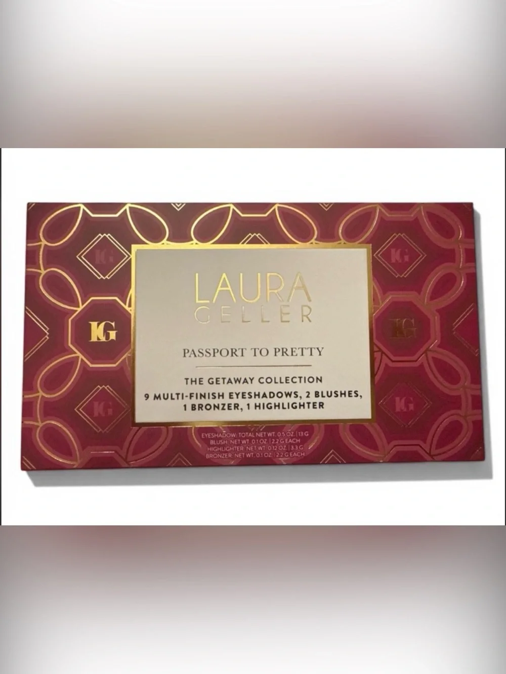 Laura Geller Warm Neutral & Rose Eyeshadow Palette